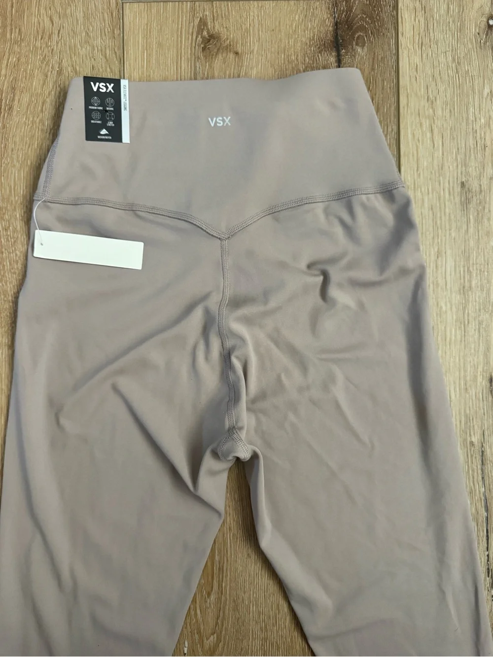 NWT Victoria’s Secret VSX High Rise 25” Leggings Taupe XL